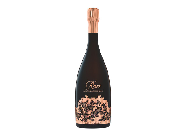 合川白雪香槟回收稀露香槟黑钻年份桃红香槟Rare Rose（礼盒装）