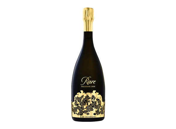 合川白雪稀露香槟回收稀露黑钻年份香槟经典款Rare Brut