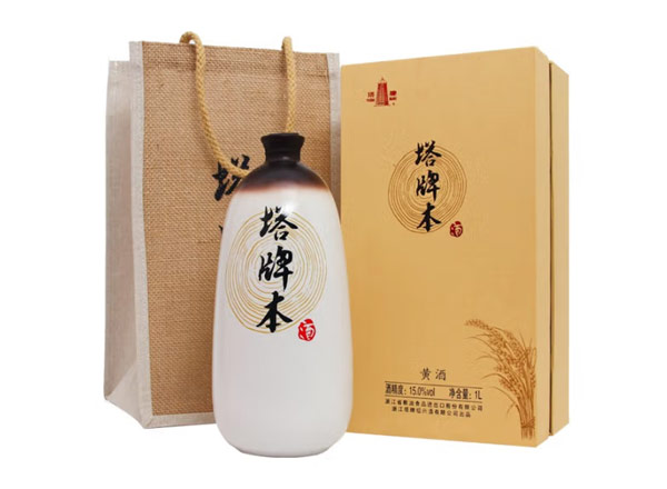 合川塔牌黄酒回收塔牌本酒500ml/1000ml绍兴黄酒花雕酒礼盒